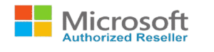 Microsoft Authorized Reseller logo displayed on Nallexshop